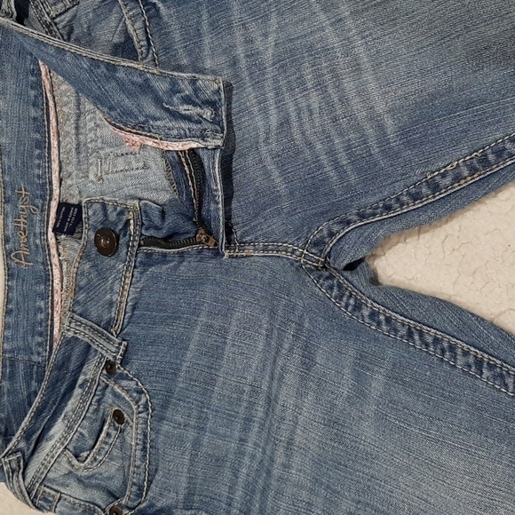 Distressed Jeans  Faded blue Bootcut Amethyst Size 9 - Picture 5 of 14